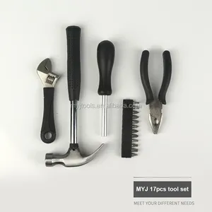 17PCS Home Hardware Toolbox Hammer Wrench <b>Screwdriver</b> Gift Pack Wrench Hand Tools Wrench Hand Tools - Product Image 4
