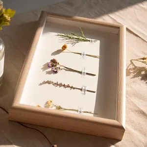 3CM,5CM Photo Frame 6,7,8,10, A4 Creative Handmade Diy Dried Flower picture box frame photo 3d shadow specimens picture frame