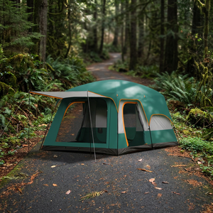 Tenda da Campeggio M1 Personalizzata Automatica per Quattro <span class=keywords><strong>Stagioni</strong></span>, Doppio Strato, per <span class=keywords><strong>5</strong></span>+ Persone, Portatile, 2000mm/3000mm, Impermeabile, in Tessuto Oxford 210D - Product Image 4