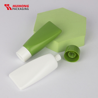 40ml 60ml Vert Mat Blanc Canne à Sucre PE Tube Bouteille en Plastique avec Bouchon pour Sérum ou Lotion Emballage Bouteille en Mousse