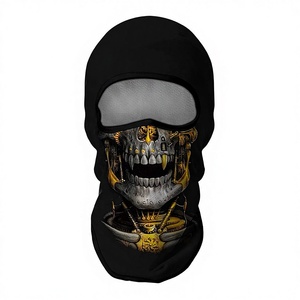 Nouveau style unisexe, couvre-visage intégral, design personnalisé, impression par sublimation, balaclava décontractée pour l'extérieur, ski, randonnée, pêche, 100% polyester - Product Image 2
