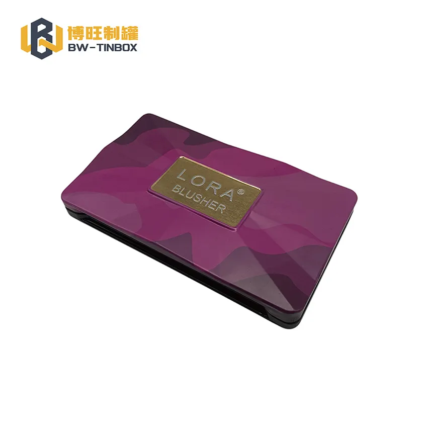Tin Boxes For Cookies Gift Packing Tin Box Direct Factory Wholesale Custom Round Metal Cosmetic Food PVC Mirror Tinplate Accept