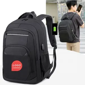 Mochila impermeable antirrobo para hombre y mujer, morral para ordenador portátil de negocios, escolar, de viaje, delgada, de calidad