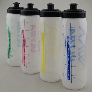 Bouteille d'eau en plastique sans BPA pour le sport, bouteille d'eau pour le cyclisme, mode 2023 - Product Image 1