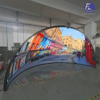 Pantalla LED Inmersiva 5D para Cine en Interiores, P1.25 P1.56, Pantalla LED para Cubierta de Domo de Planetario, Pantalla LED de 360 Grados para Teatro