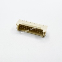 Adaptateur de carte PHSD 2.0mm pas SMT femelle, connecteur PCB double rangée, broches courbes et droites 4-50PINP, contact en laiton à boucle