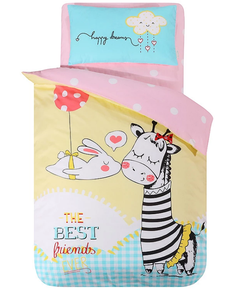 Liitaoka — parure de lit 100% coton, 140x200, impression d'animaux, ensemble de literie de couette pour enfants - Product Image 3