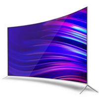Pemasok Profesional Televisi 8K Bertenaga AI dengan Bingkai Logam Dasar Logam UHD, Smart TV 4K 65 Inci