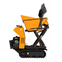 Direkt ab Werk: 1000kg Mini-Raupenlader – Chinas effizienter Diesel-Hydraulik-Dumper für den Heimgebrauch mit Motor und Pumpe
