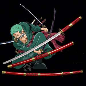 Cosplay Épée Collection Décoration Anime <span class=keywords><strong>Katana</strong></span> Une Pièce Roronoa Zoro Épée - Product Image 5