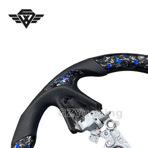 <span class=keywords><strong>Volant</strong></span> en carbone forgé personnalisé adapté à Infiniti Q50 Q60s QX50 Q70 Plug and Play - Product Image 2