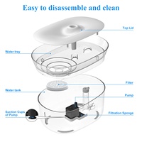 Fontaine automatique pour animaux de compagnie W20 pour chats et chiens, distributeur d'eau intelligent pour chats et chiens, distributeur d'eau en gros OEM
