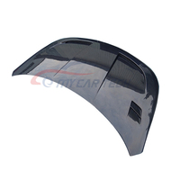 Pour Nissan Tiida capot moteur en Fiber de carbone capot Kit de carrosserie becquet