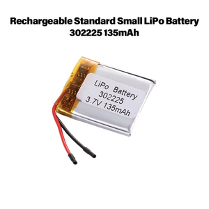 Pin 3.7V 85mAh Pin sạc Lithium Polymer có đầu nối 2P PH 2.0mm Kích thước gốc 3.7V 85mAh 350840 Pin - Product Image 2