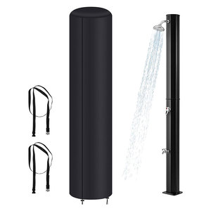 <span class=keywords><strong>Housse</strong></span> <span class=keywords><strong>de</strong></span> <span class=keywords><strong>douche</strong></span> <span class=keywords><strong>solaire</strong></span> personnalisée en tissu Oxford imperméable, résistante aux UV, robuste, pour l'extérieur, 10,6 gallons, protection pour <span class=keywords><strong>douche</strong></span> <span class=keywords><strong>solaire</strong></span> - Product Image 1