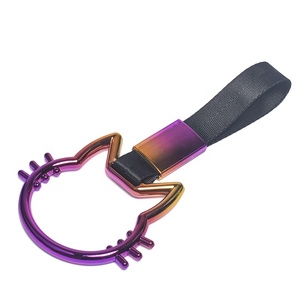 JDMotorsport88 colorido coche correa de remolque anillo Tsurikawa corazón JDM tren autobús mango correa de mano Drift encanto estilo Auto Accesorios - Product Image 4