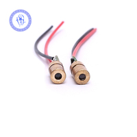 Module de diode laser 6.0mm 5v 650nm point rouge focalisable 1mW 5mW