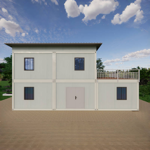 Villa duplex 40 pieds, maison modulaire préfabriquée en conteneur détachable, respirante, blanche, pour jardin, appartement, chambre, <span class=keywords><strong>atelier</strong></span>, salon - Product Image 4