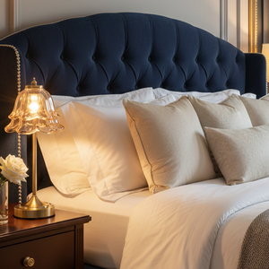 Lampe de <span class=keywords><strong>Table</strong></span> Décorative de Luxe Atmosphérique en Verre, Sans Fil, à Commande Tactile, Rechargeable et Portable, avec Base en Métal, Idéale pour Restaurant - Product Image 5