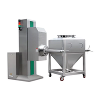 Agitateur conique carré pour poudre sèche, capacité 1000L, en acier inoxydable SUS304, avec moteur, pour produits chimiques/plastiques/transformations alimentaires