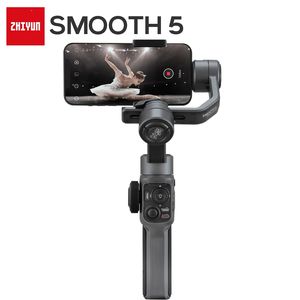 Estabilizador de Teléfono <span class=keywords><strong>ZHIYUN</strong></span> <span class=keywords><strong>Smooth</strong></span> <span class=keywords><strong>5</strong></span> Oficial, Gimbal de Mano de 3 Ejes para iPhone 13 PRO/Samsung/Huawei/Xiaomi - Product Image 1