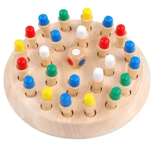 Educatief Intelligente Logic Hersenkraker Kinderen Vroege Educatief Familie Party Casual Gifts Houten Geheugen Schaken Game