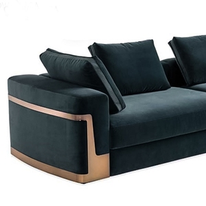 Ensemble de canapés multi-places de luxe moderne pour salon, détails exquis, tissus haut de gamme, fabriqué en Chine - Product Image 6