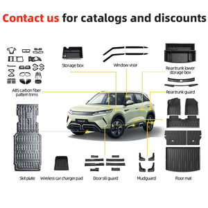 Accessoires intérieurs Maremlyn pour BYD Yuan UP Atto 2 2024-2025, boîte de rangement latérale de <span class=keywords><strong>porte</strong></span> de <span class=keywords><strong>voiture</strong></span> en TPE - Product Image 2