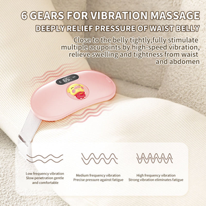 Cordless Massage Belt Warming Waist Body Heating Pad Menstrual Pain Heating Period Heating Belt for Period Pain - Product Image 4