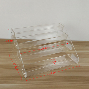 Bán lẻ hiển thị Acrylic nhiều lớp giá cho nước hoa chăm sóc da tổ chức mỹ phẩm hiển thị đứng kệ - Product Image 5