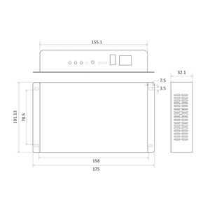 Reproductor multimedia asíncrono con pantalla LED, caja de envío Wifi 4G, software Huidu HD, para pantalla de reproductor - Product Image 3
