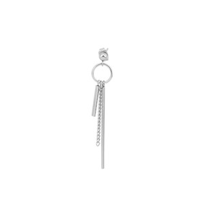 Boucles d'oreilles pendantes à pompons en acier inoxydable, design minimaliste et original, unisexe, vente en gros de bijoux, collection 2026 de haute qualité et très demandée - Product Image 6