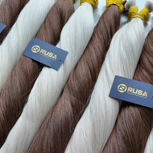 ผมต่อแบบเส้นเดียว Remy Hair แบบ Double Drawn ลอนธรรมชาติ สีบลอนด์น้ำตาล ขนาด 10-34 นิ้ว - Product Image 6