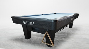 Mesa de Billar/Snooker de Madera Maciza y Metal, Personalizable, Ecológica, Moderna y de Lujo para el Hogar, de 7 a 9 pies, para Deportes de Interior - Product Image 3