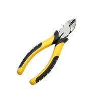 Pince multifonctionnelle de monteur de ligne de 6 pouces pour FTTH, pince coupante latérale à dénuder, usage domestique et professionnel