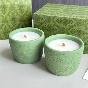 Bougie parfumée à la cire de soja, style romantique français, pour exposition artistique et fête - Product Image 1