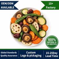Groothandel enkelvoudige porties gevriesdroogd gemengd fruitpakketten hotel vliegtuigmaatschappij snack gezonde draagbare BRC gedroogde groenten gedroogd fruit