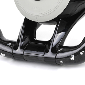 Giả mạo sợi carbon da cho tay lái cho <span class=keywords><strong>AMG</strong></span> <span class=keywords><strong>A45</strong></span> G63 C63 E63 S63 W213 G500 gla45 gls63 w204 W205 - Product Image 4