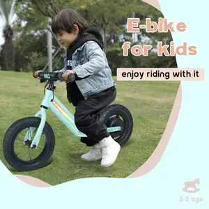 Дешевый Электрический велосипед 170 Вт детский дешевый push bike для продажи 12-дюймовый велосипед с подвеской с батареей 24 В, рама из магниевого сплава