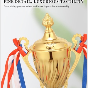 Oneway Manufacturer Custom Football Basketball Soccer <b>Trophy</b> Customized Metal Gold Award Cricket <b>Trophy</b> <b>Cup</b> - Product Image 3