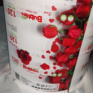 <span class=keywords><strong>Film</strong></span> d'emballage de mouchoirs en PET, vmpeg/PE, matériel stratifié, meilleure vente - Product Image 2