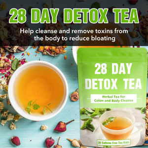 Té <span class=keywords><strong>de</strong></span> Hierbas Detox <span class=keywords><strong>de</strong></span> 28 Días para Quemar Grasa con <span class=keywords><strong>Jengibre</strong></span>, Garcinia Cambogia <span class=keywords><strong>y</strong></span> Té <span class=keywords><strong>Verde</strong></span> <span class=keywords><strong>de</strong></span> Marca Privada - Product Image 4