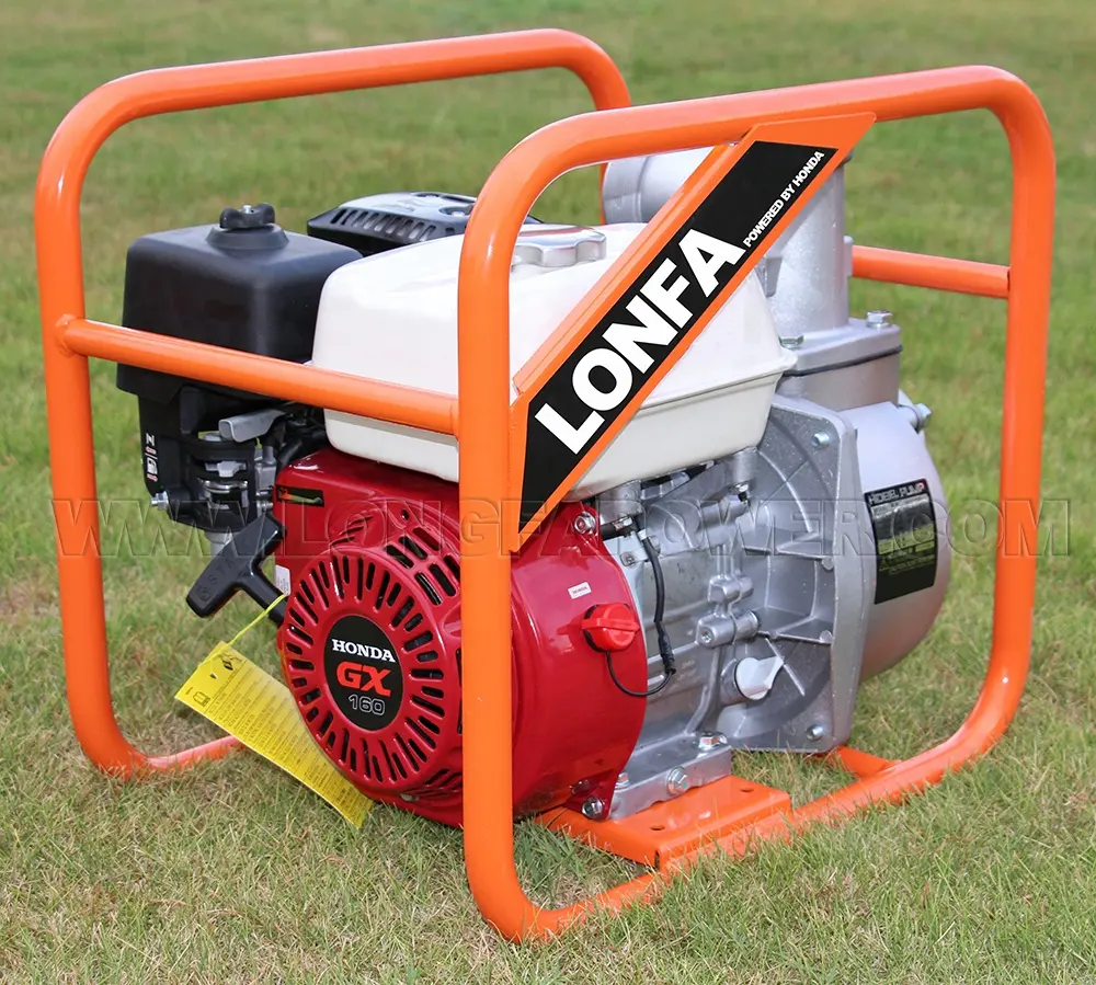 KOSHINDesign 3' Bomba De Agua Agricola Motobomba Pompes Gasolina Petrol Gasoline Engine GX160 Water Pump For Agriculture SEH80X