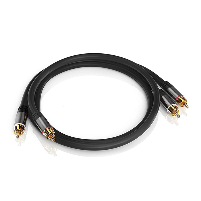 Высококачественный аудиокабель 2 м 5 м 8 м 10 м 3,5 мм aux 2 RCA к 2 RCA для сабвуфера/DVD-плеера/HDTV