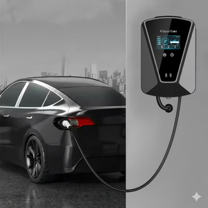 เครื่องชาร์จรถยนต์ไฟฟ้าแบบติดผนัง ETL Certification 40A 9.6kw Sae J1772 สำหรับ Audi FU-AM3-40-01 EV ขายส่ง - Product Image 1