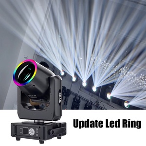 Projecteur LED mobile à faisceau 230° <span class=keywords><strong>mini</strong></span> sur pied, haute luminosité, éclairage de scène professionnel DMX 512, lampe de disco <span class=keywords><strong>DJ</strong></span> - Product Image 4