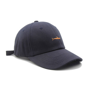 Little Fish Baseball Cap Khaki Cotton Women's Sun Protection Spring Autumn Wear - Product Image 3