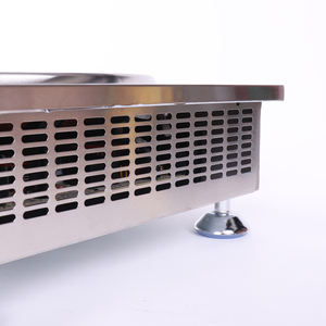 Suministro de fábrica, buen precio, placa de cocción individual de alta calidad, Cocina de Inducción comercial de 5000 vatios, carcasa de Metal de acero inoxidable, dos perillas - Product Image 4