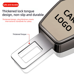 Hebilla de Cinturón de <span class=keywords><strong>Seguridad</strong></span> Portátil de Alta Calidad para Automóvil, Clip Ligero para Cinturón de <span class=keywords><strong>Seguridad</strong></span>, Fácil de Usar, Hebilla con Logotipo de Automóvil - Product Image 5