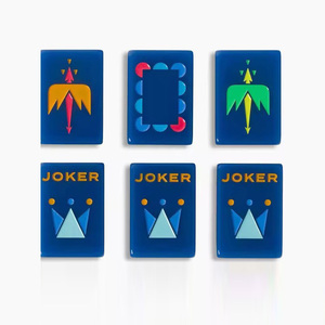 Modern Acrylic Mahjong Tiles Set North East South West Directional Design Portable Universal Style 4 Players - Product Image 2